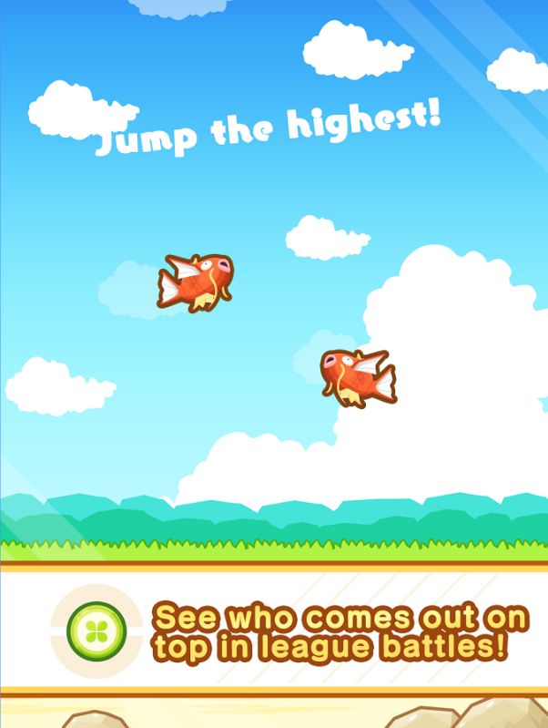 Jump Higher with the King of the Ocean in Pokemon Magikarp Jump