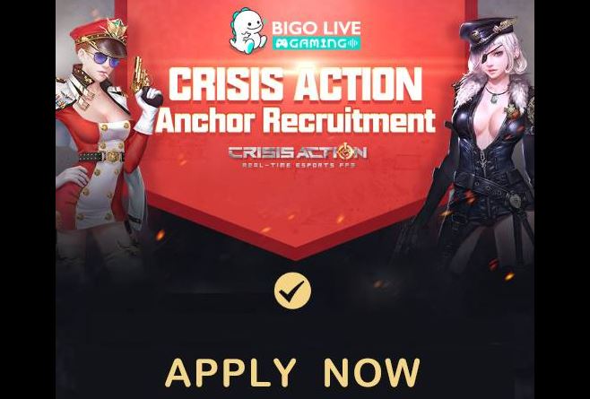 Crisis Action Resmi Menggandeng Bigo Live Gaming Program