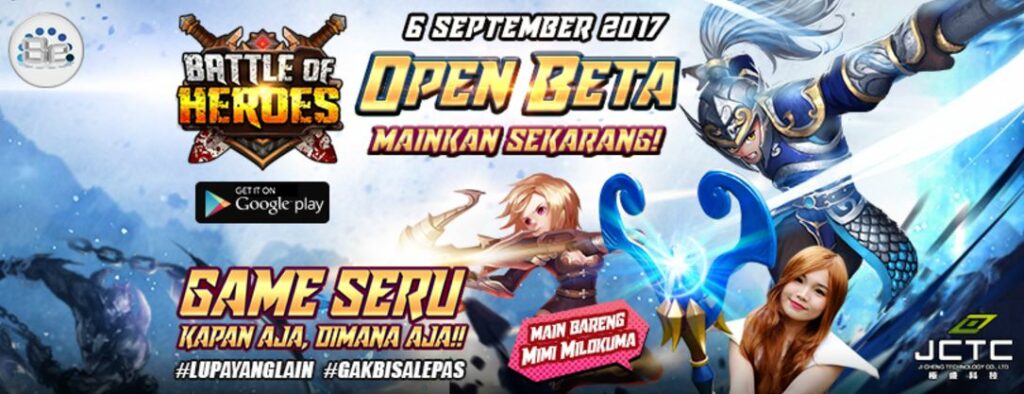 Bersiaplah karena Battle Of Heroes Open Beta 6 September 2017 ini