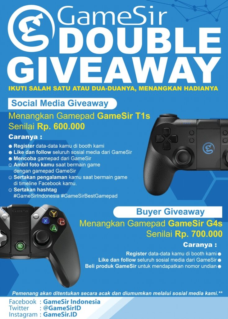 GameSir Present at World of Gaming Yogyakarta 16-17 September 2022
