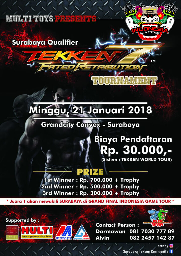 Pertandingan AoV dan Tekken 7 Warnai Kick Off Indonesia Game Tour 2018