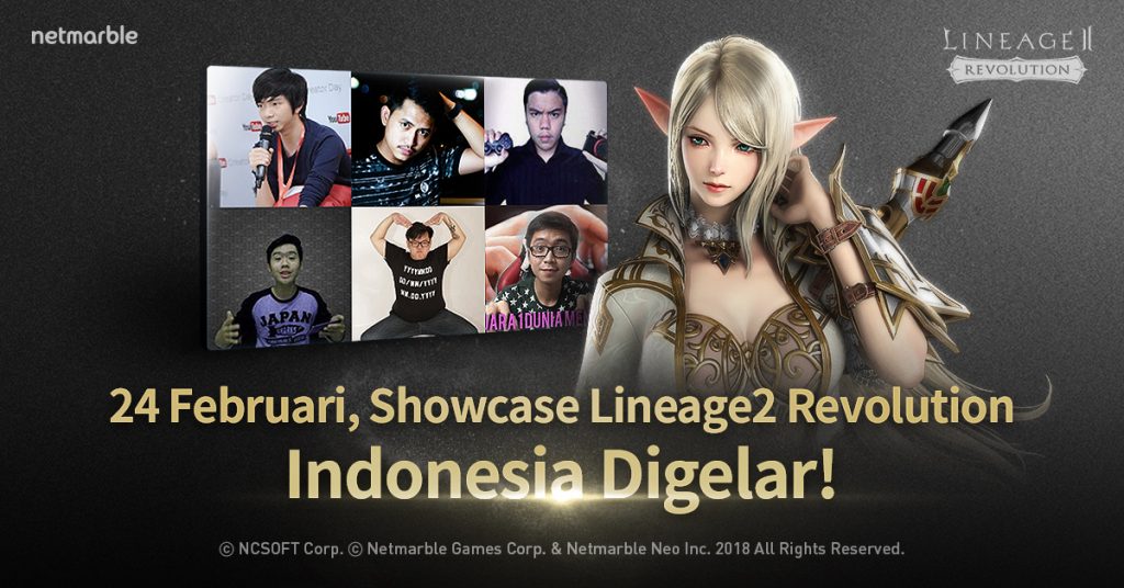 Netmarble Memperkenalkan Lineage2 Revolution Indonesia Melalui Event Showcase