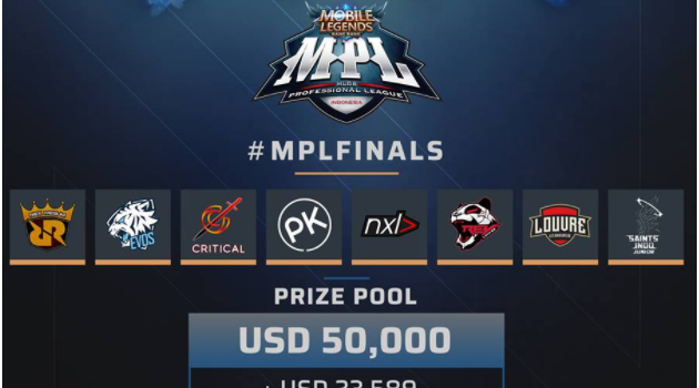 8 Team Pro Mobile Legends bertanding untuk 1 Miliar di Final MPL 2018