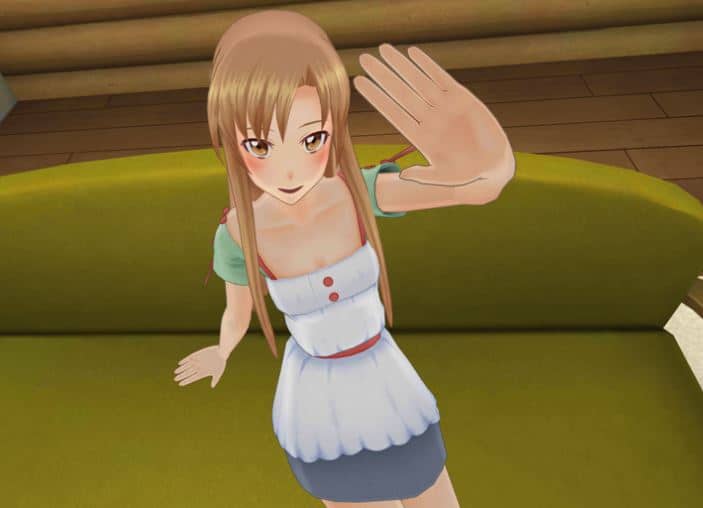 Berkencan dengan Waifu impian, Asuna dari Sword Art Online dengan VR