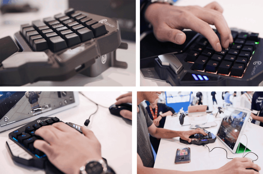 GameSir Z1, BattleDock Technology Gaming Keyboard for the World's First Smartphone.
