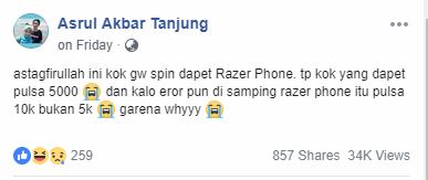 Tidak Jadi Menang Razer Phone, AOV Umumkan Bug Tampilan Pada Event Spin