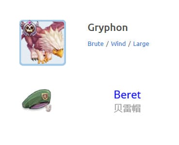 Gryphon-Berret-Quest