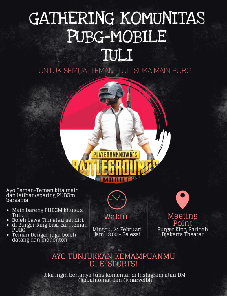 PUBGM TULI INDONESIA Community Gathering Creates Accessibility in the World of eSports