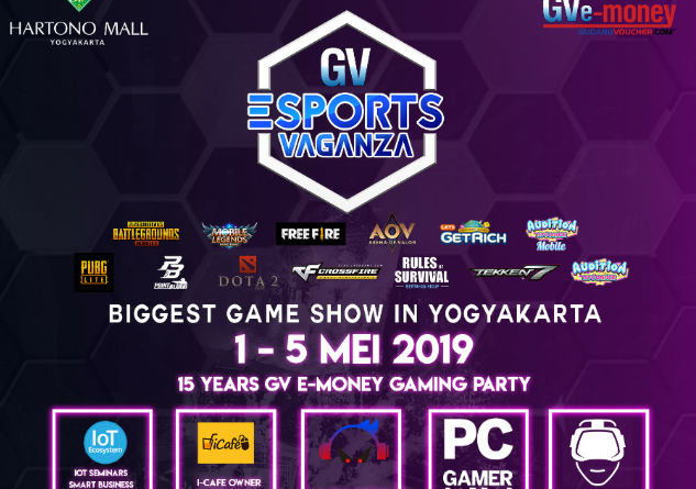 Gamer Merapat, GudangVoucher gelar event Esports Terbesar di Yogyakarta