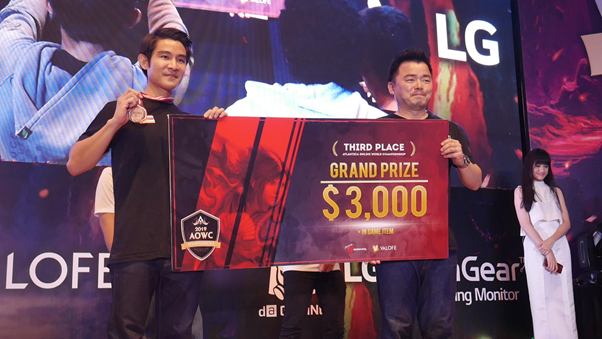 Gamer Indonesia Ukir Prestasi Juara 1 dan 2 di AOWC 2019