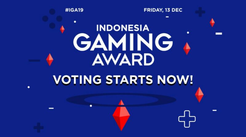 Voting Indonesia Gaming Award 2019 Resmi dibuka