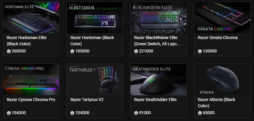 Razer Gold Payment channel Indonesia Favorit 2019