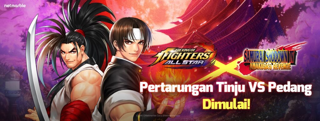 Dominasi Fighting Mobile! The King of Fighters ALLSTAR Gandeng Samurai Shodown!