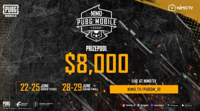 Nimo TV Siapkan Total Hadiah Lebih Dari 100 Juta untuk Liga PUBGM