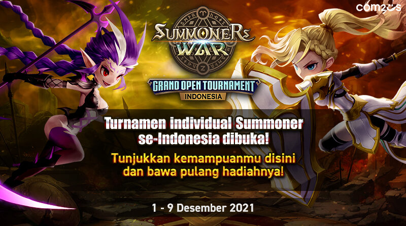 4 Summoner siap melaju ke Summoners War Indonesia Grand Open Tournament 2021!